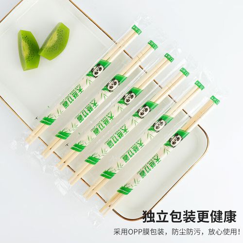 烧烤季必备 一次性便携独立包装竹筷，卫生又方便
