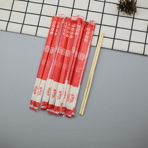 5.5×23.5cm OPP独立包装外卖打包筷 饭店餐馆的卫生竹筷首选